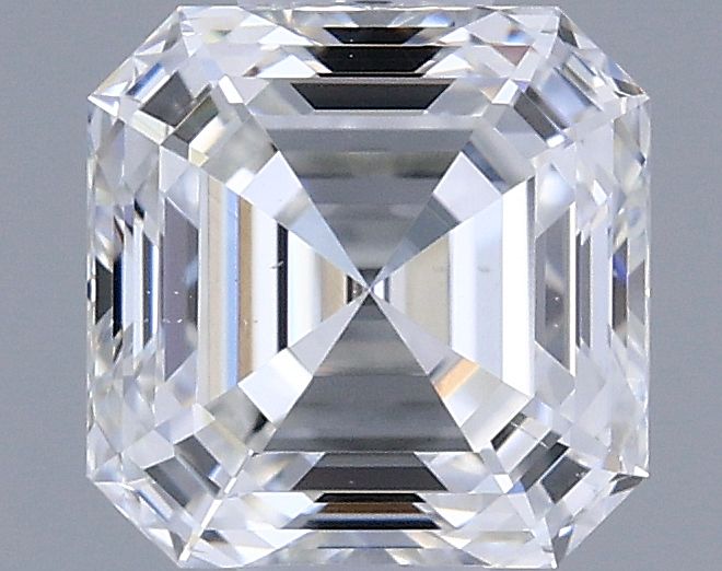 0.72ct Asscher F VS2 Natural Diamond