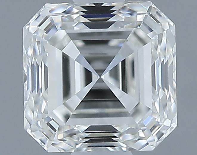0.73ct Asscher H VS2 Natural Diamond