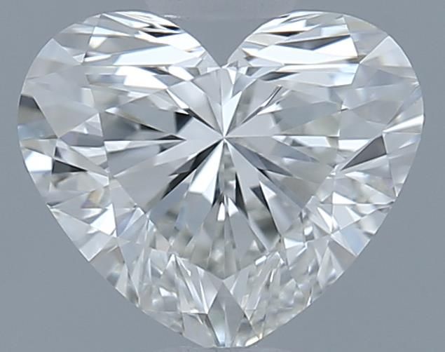 0.72ct Heart H VS1 Natural Diamond