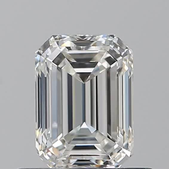 0.72ct Emerald H VVS2 Natural Diamond