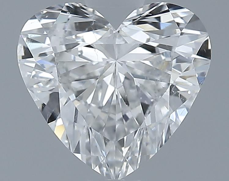 0.91ct Heart E SI2 Natural Diamond