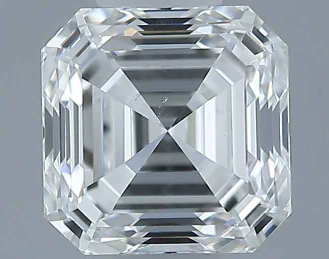0.73ct Asscher H VS2 Natural Diamond