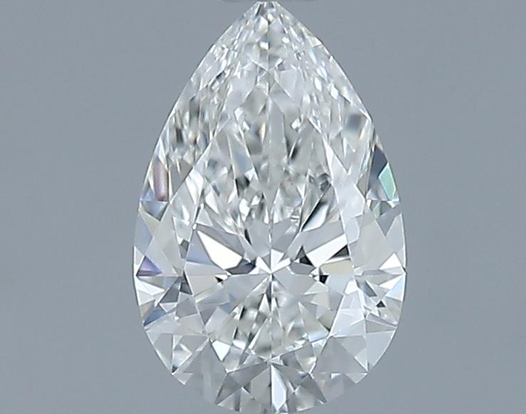 0.72ct Pear H IF Natural Diamond
