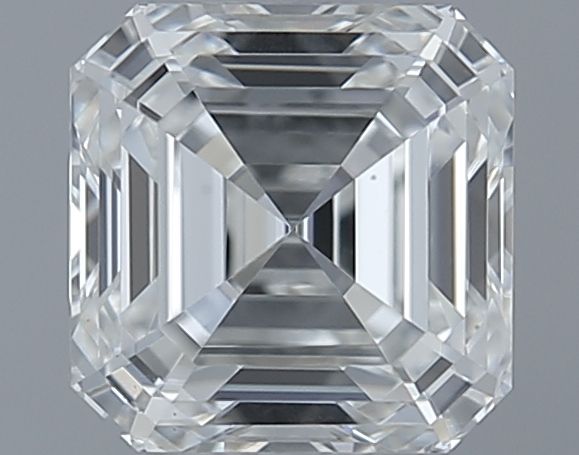 0.7ct Asscher G VS1 Natural Diamond