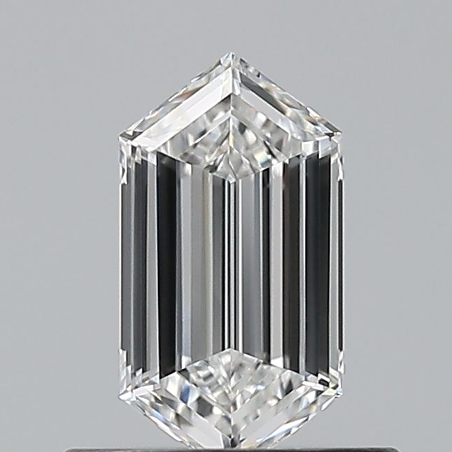0.5ct Hexagonal E VVS1 Natural Diamond