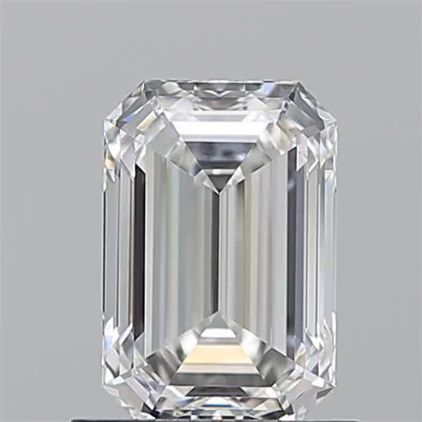 1.01ct Emerald H VVS1 Natural Diamond