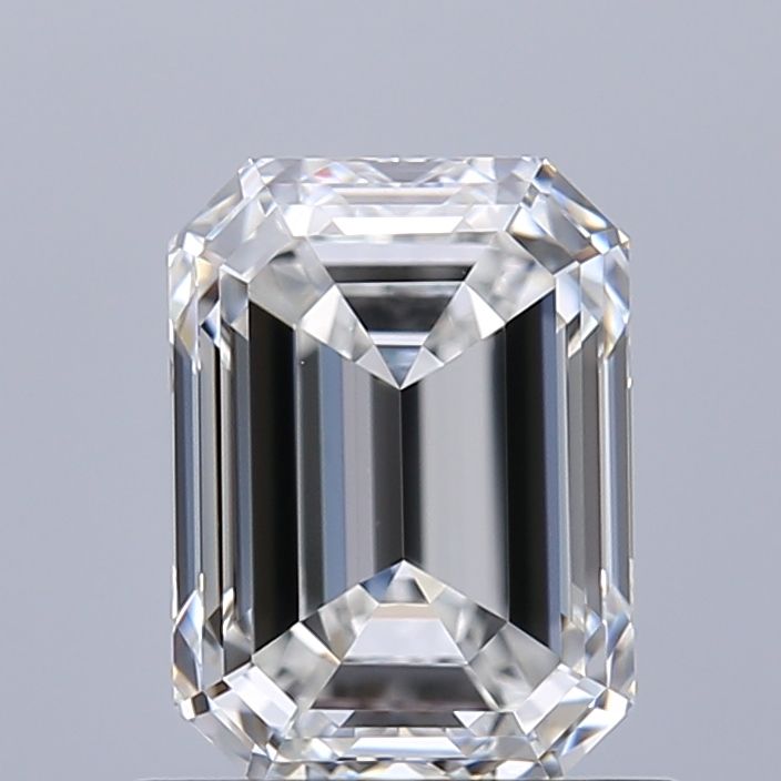 1.03ct Emerald F VVS1 Natural Diamond