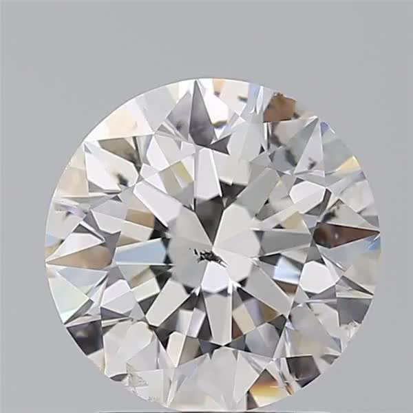 2.25ct Round H SI2 Natural Diamond