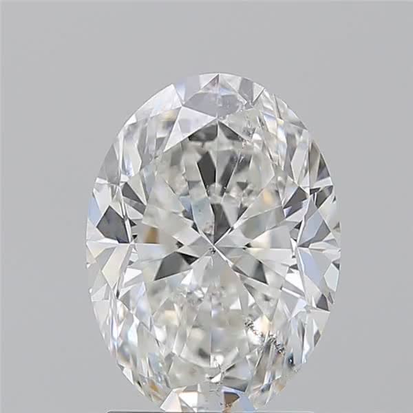 2.2ct Oval H SI2 Natural Diamond