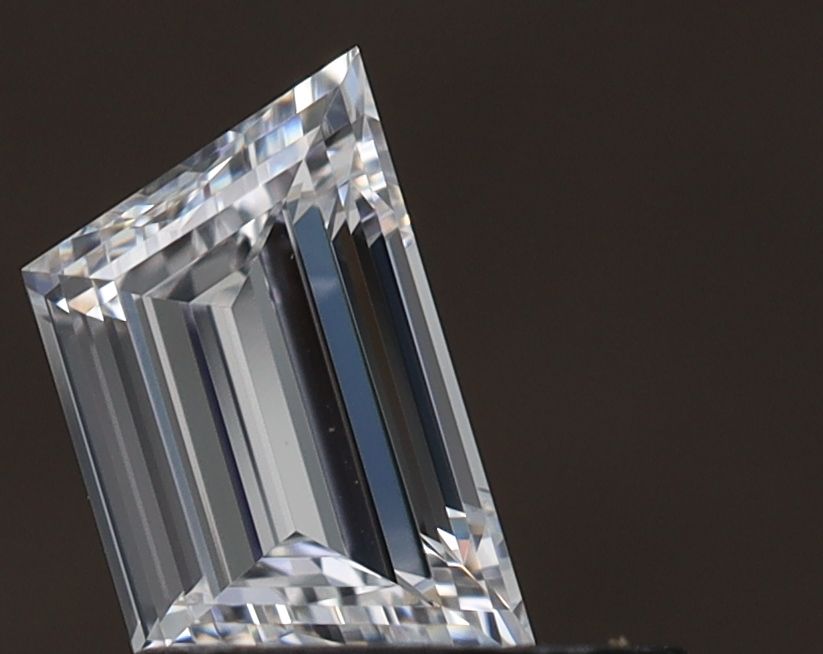 0.57ct Trapezoid D VVS1 Natural Diamond