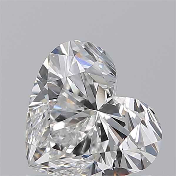 0.91ct Heart G SI1 Natural Diamond