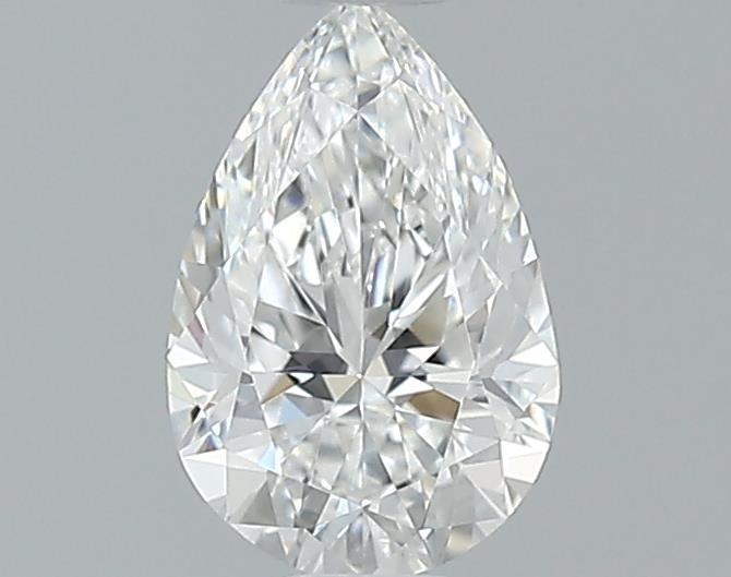 0.53ct Pear F IF Natural Diamond