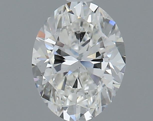 0.7ct Oval F SI1 Natural Diamond