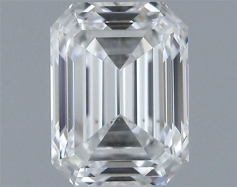 0.71ct Emerald F VS2 Natural Diamond
