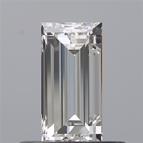 0.51ct Baguette E VVS1 Natural Diamond