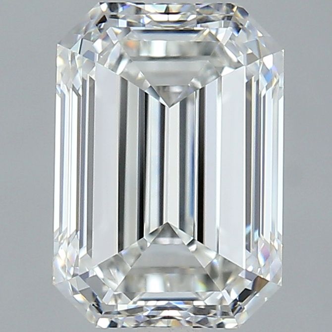 2.6ct Emerald H VVS1 Natural Diamond