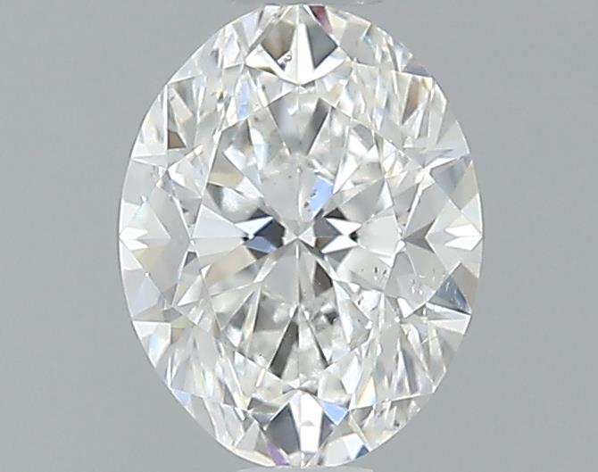 0.7ct Oval F SI1 Natural Diamond