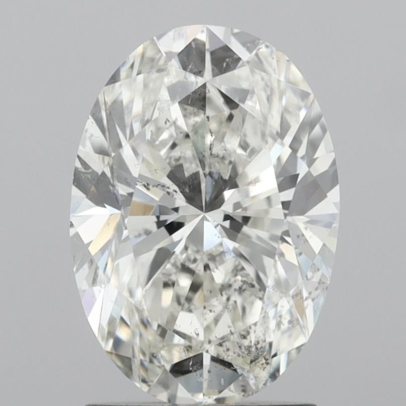2.05ct Oval J SI2 Natural Diamond
