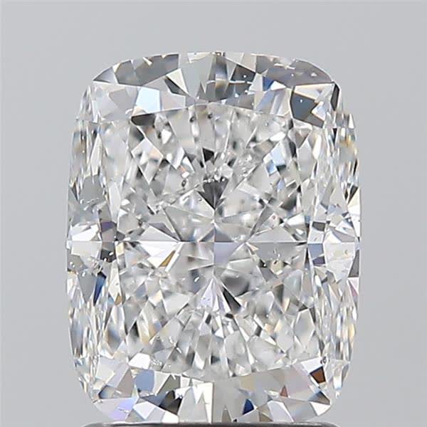 1.7ct Cushion Modified E SI2 Natural Diamond