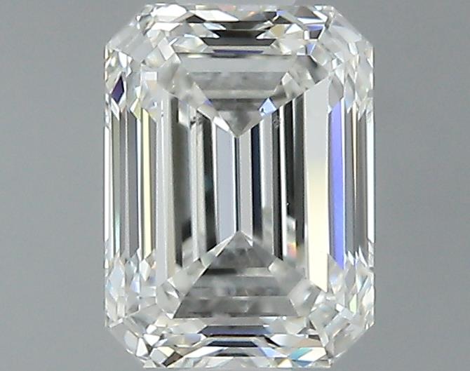 1.5ct Emerald H SI1 Natural Diamond