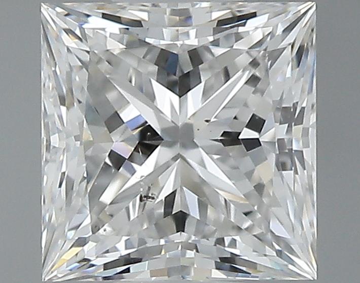 0.7ct Princess F SI1 Natural Diamond