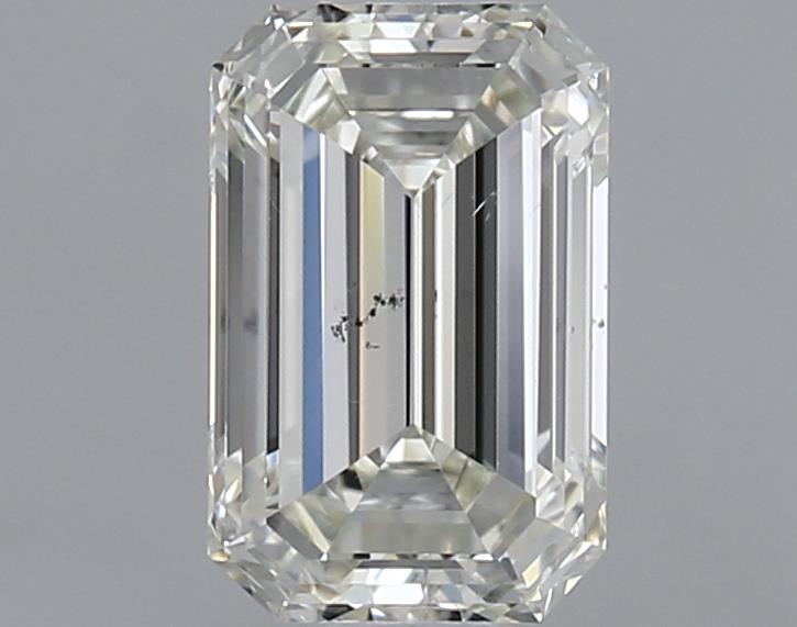 0.9ct Emerald K SI1 Natural Diamond