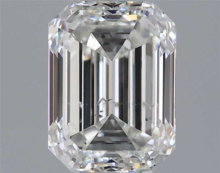 0.9ct Emerald J SI2 Natural Diamond
