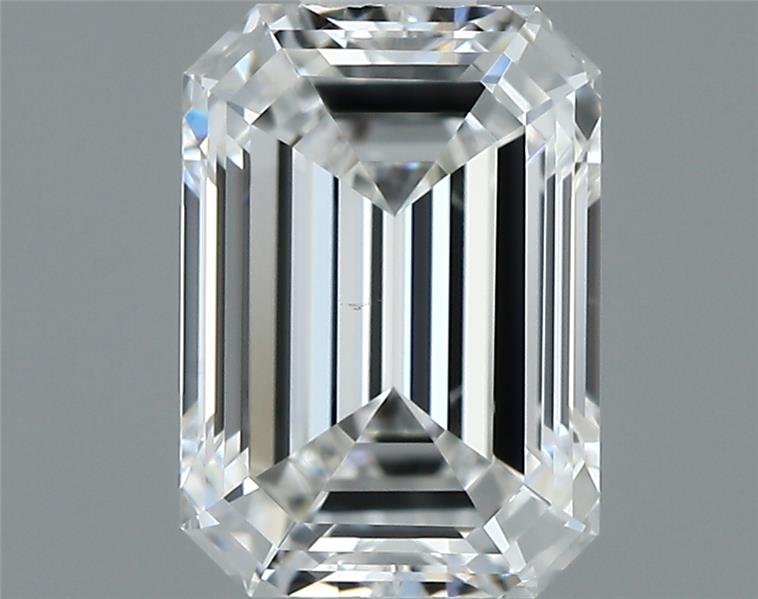 1.01ct Emerald F VS1 Natural Diamond