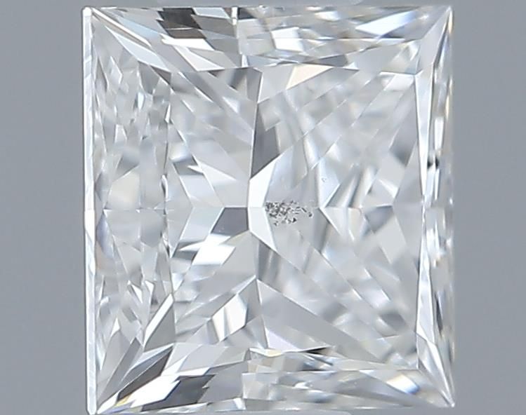 0.62ct Princess F SI1 Natural Diamond