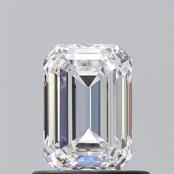 0.87ct Emerald D VVS2 Natural Diamond
