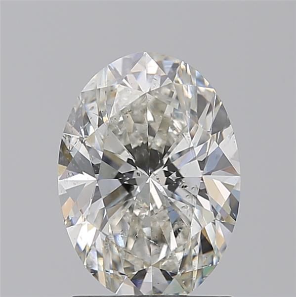 1.71ct Oval H SI2 Natural Diamond