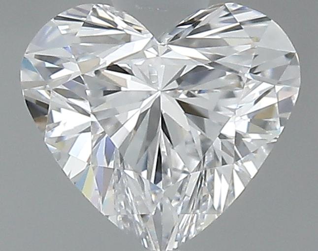 0.7ct Heart D IF Natural Diamond