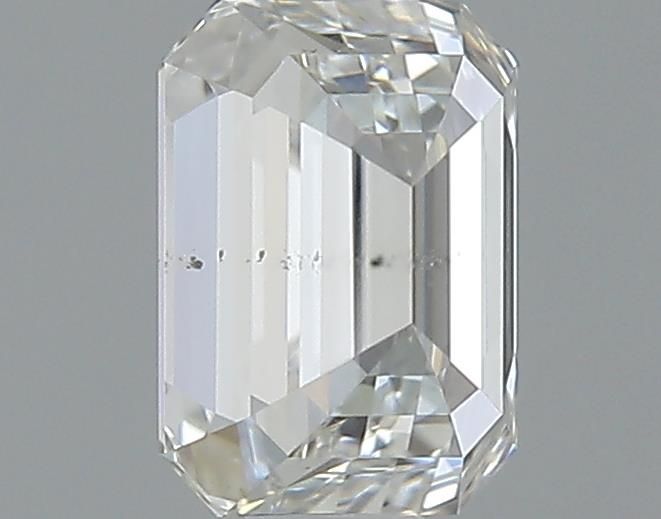 0.7ct Emerald H SI1 Natural Diamond