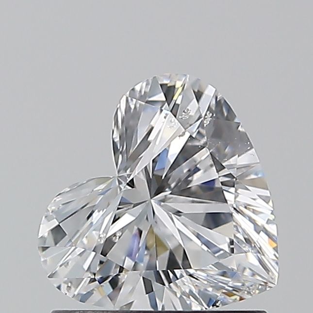 0.9ct Heart D SI2 Natural Diamond