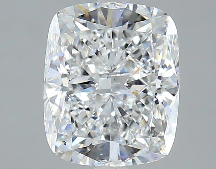 2.76ct Cushion F SI1 Natural Diamond