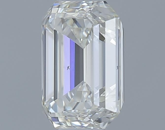 0.9ct Emerald K SI1 Natural Diamond