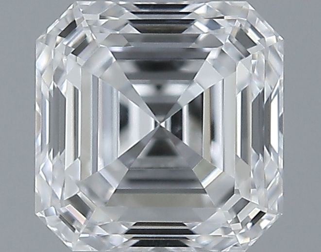 0.61ct Asscher D VS1 Natural Diamond