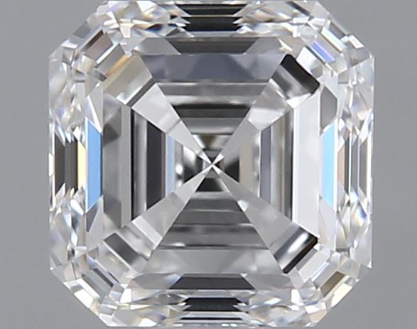 1ct Asscher D VVS1 Natural Diamond