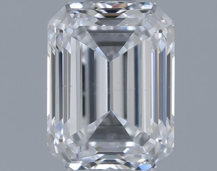 0.81ct Emerald D SI1 Natural Diamond