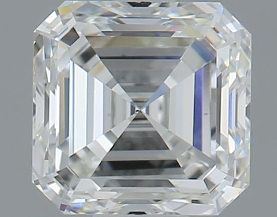 0.84ct Asscher G VS1 Natural Diamond