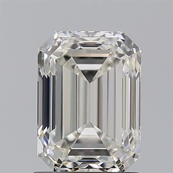 1.7ct Emerald I VVS1 Natural Diamond