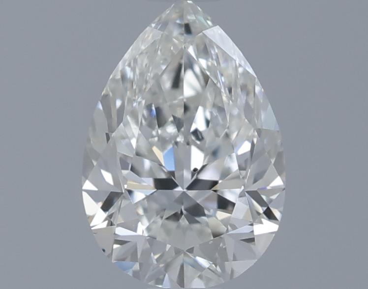 0.7ct Pear H SI1 Natural Diamond