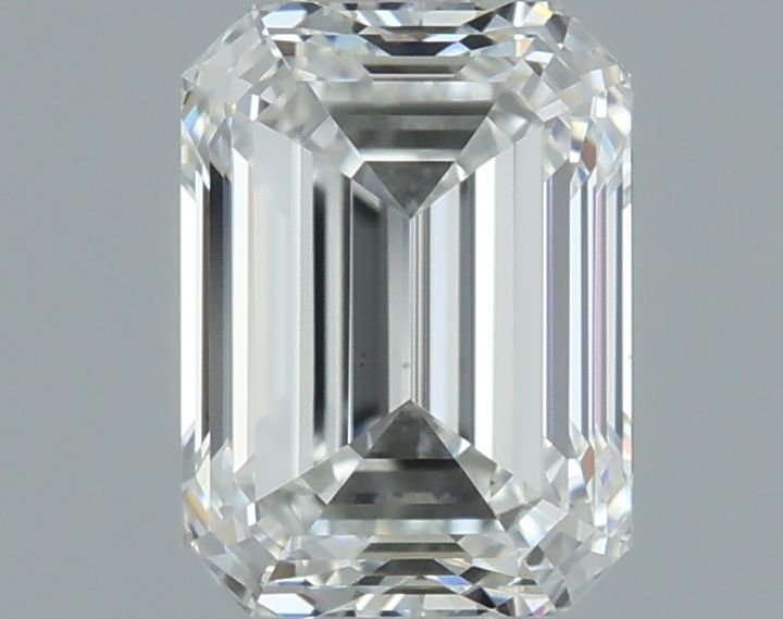 0.83ct Emerald F VS2 Natural Diamond