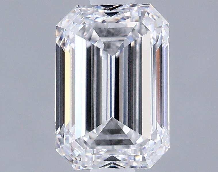 1.5ct Emerald D VVS2 Natural Diamond