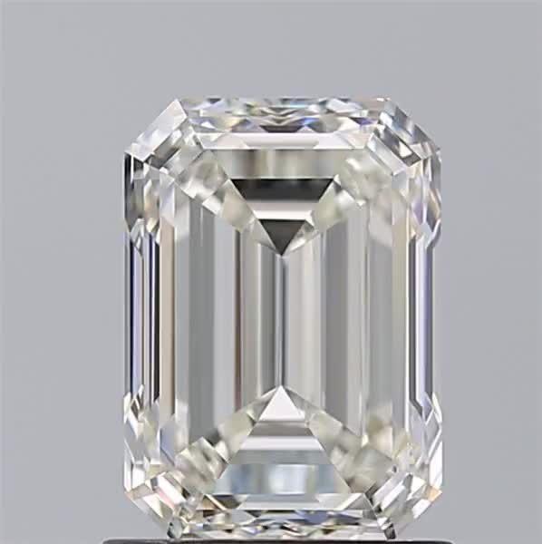 1.51ct Emerald J VVS1 Natural Diamond