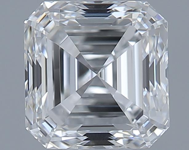 0.6ct Asscher E VVS1 Natural Diamond