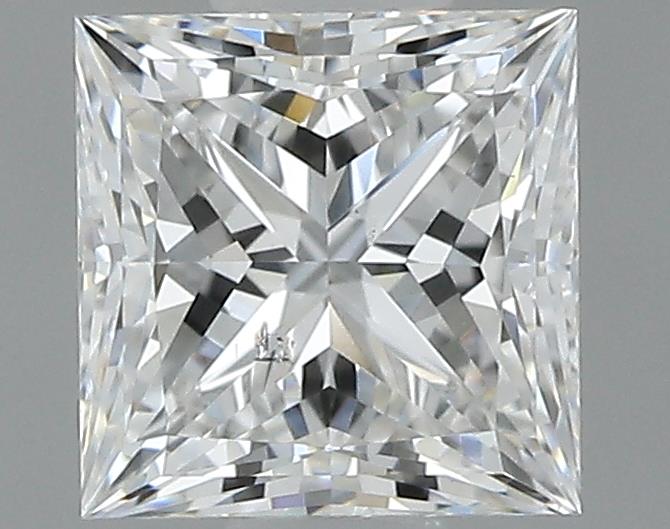 0.73ct Princess F SI1 Natural Diamond