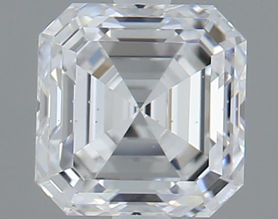 0.71ct Asscher D SI1 Natural Diamond