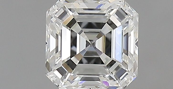 0.7ct Asscher H FL Natural Diamond