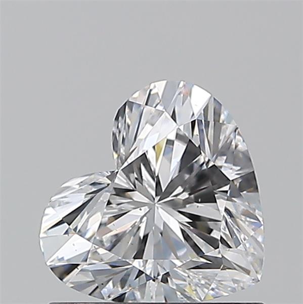 0.8ct Heart D VS2 Natural Diamond